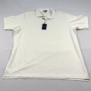 Peter Millar Crown Crafted Albatross Pique Short Sleeve Polo Shirt Men 2XL NWT